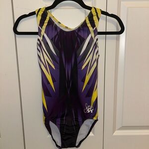 Simone Biles GK Elite Purple & Yellow
Gymnastics Leotard